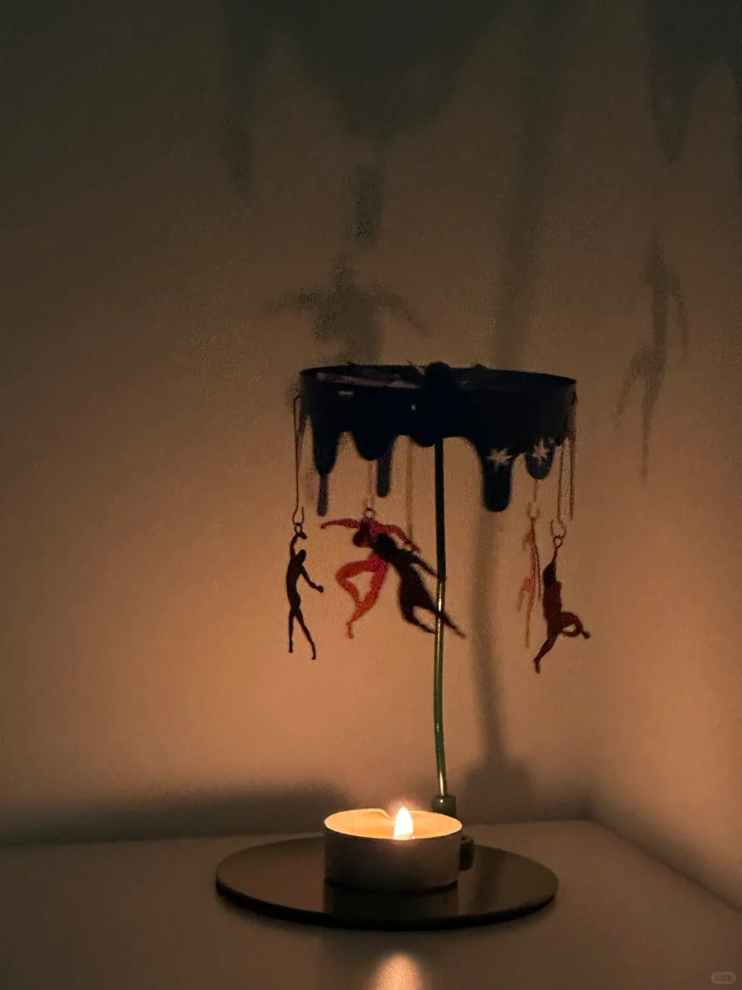 Henri Matisse "The Dance" Rotating Candle Holder - Aesthetic Kinetic Art Carousel - Unique Art Lover Gift & Mid-Century Modern Room Decor