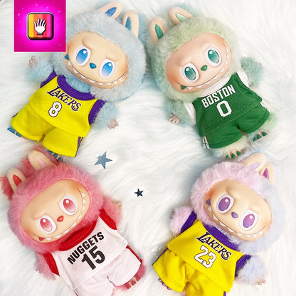 [sport series !]NBA style｜compatible POP MART Labubu（17cm）【No Dolls!!】
