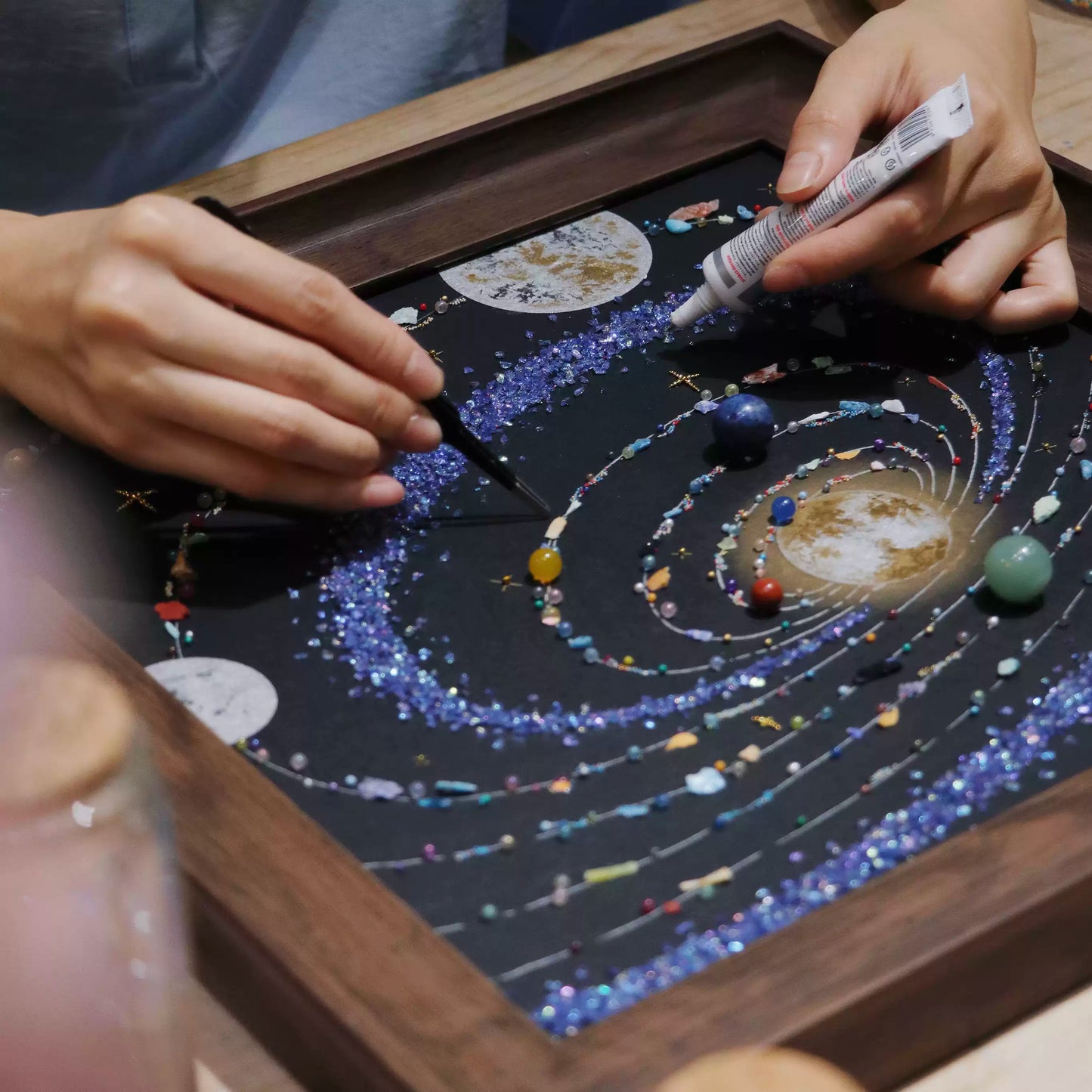 DIY Solar System Specimen Wall Art Kit: Best Space-Themed Birthday Gift for Lovers (Build/Buy Cosmic Home Decor)