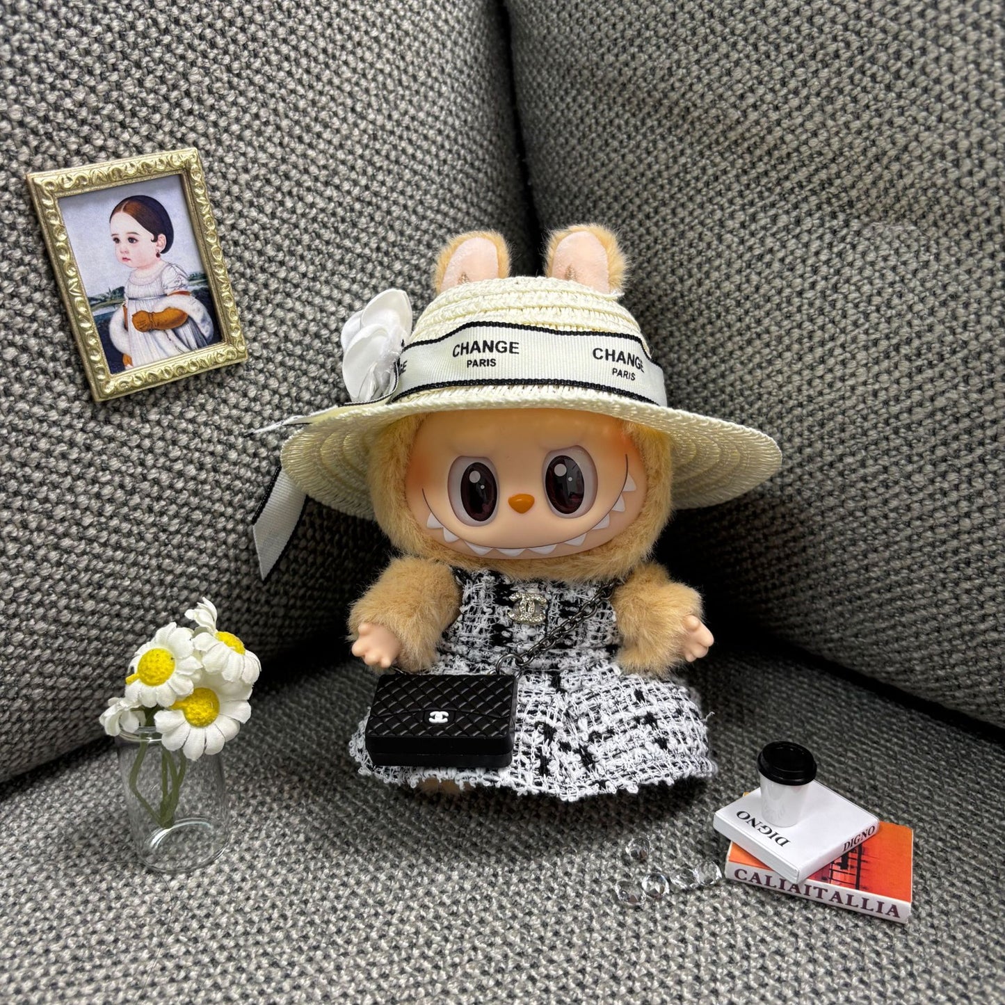 POP MART Labubu（17cm） Luxury style Clothes Set【NO DOLLS！NO BAGS！】