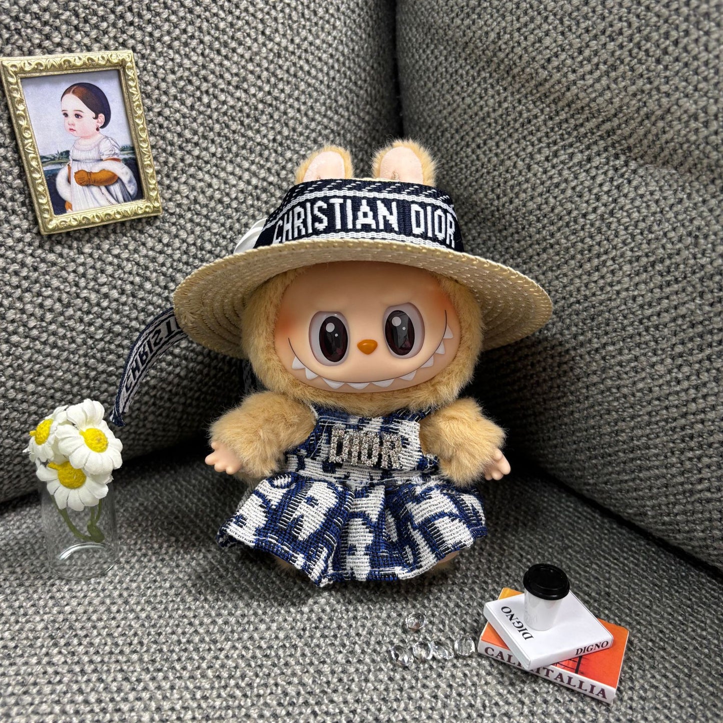 POP MART Labubu（17cm） Luxury style Clothes Set【NO DOLLS！NO BAGS！】