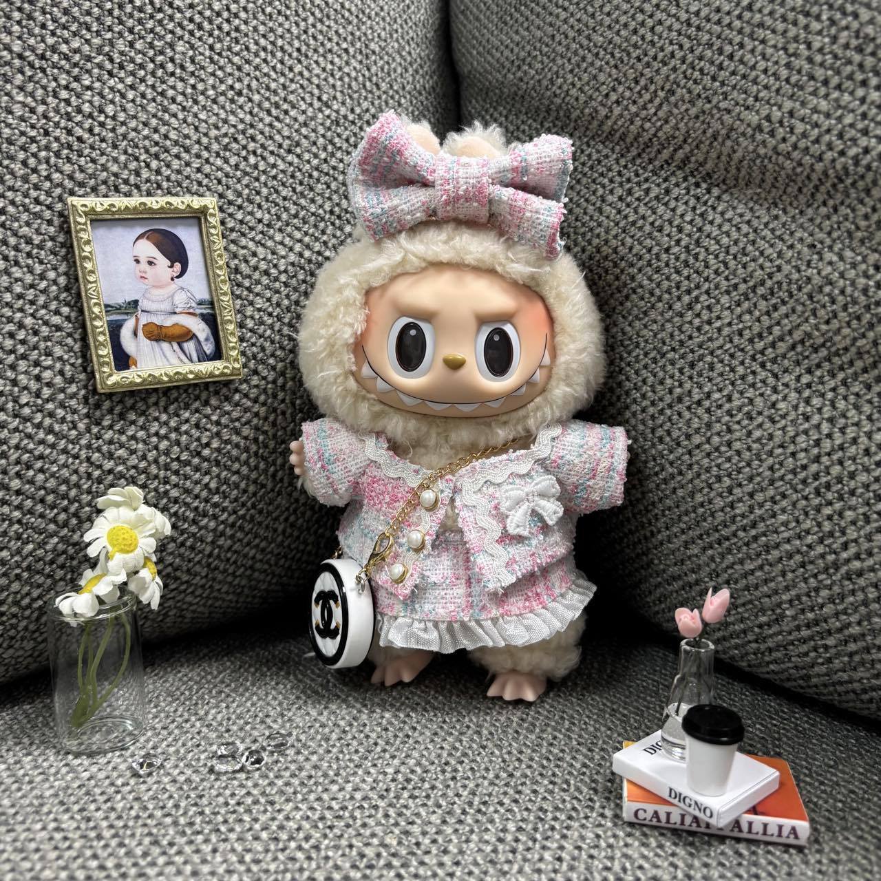 POP MART Labubu（17cm） Luxury style Clothes Set【NO DOLLS！NO BAGS！】